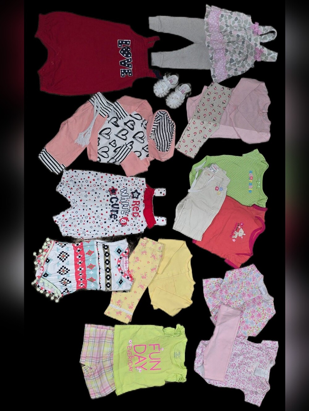 3-6 Month Baby Girl Clothing Lots – Adorable Summer Outfits!